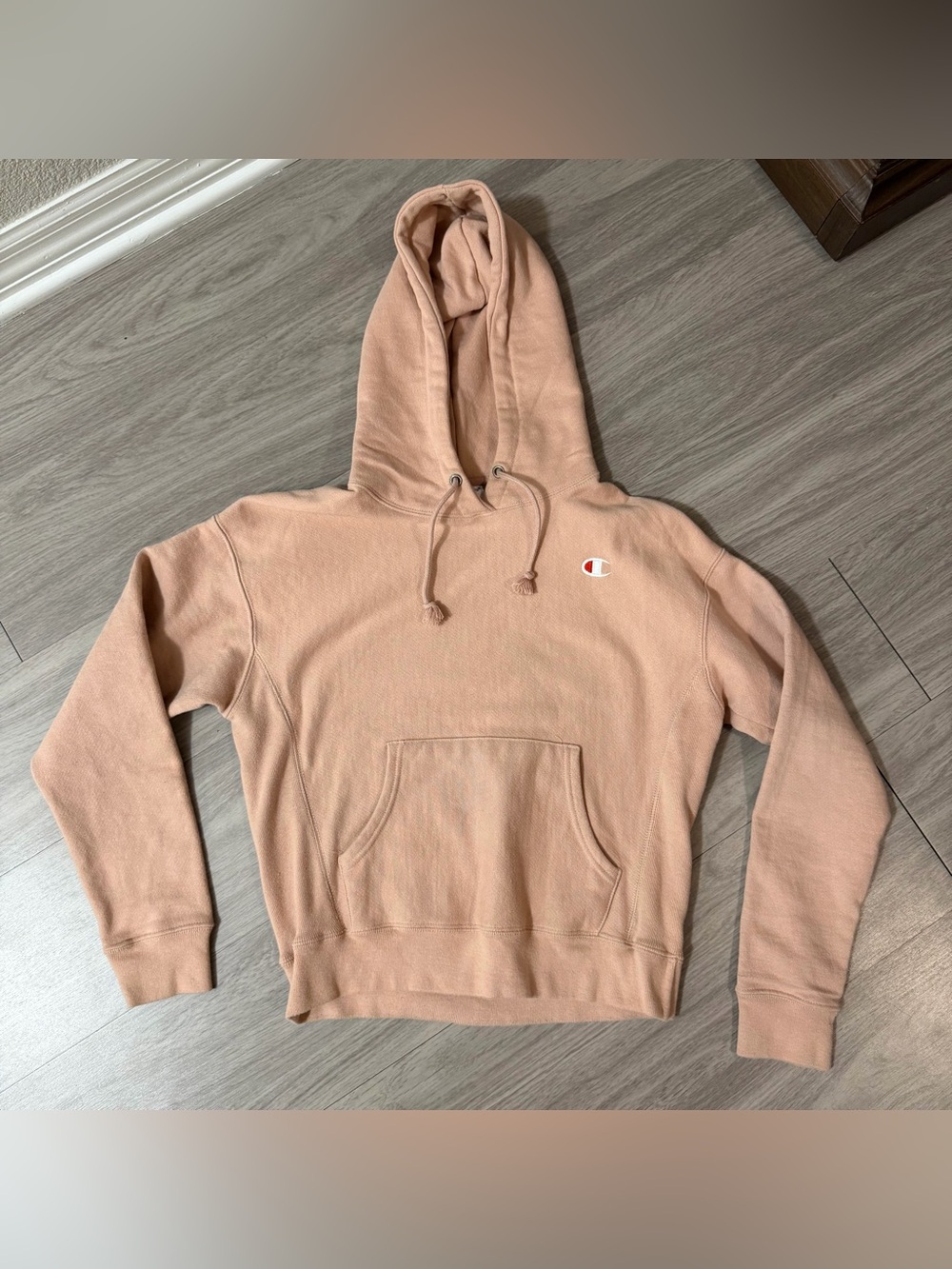 Champion Reverse Weave Hoodie - Muted Rose / Dusty Pink | Women’s Medium